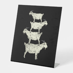 Ziegenrückro Sockelschild