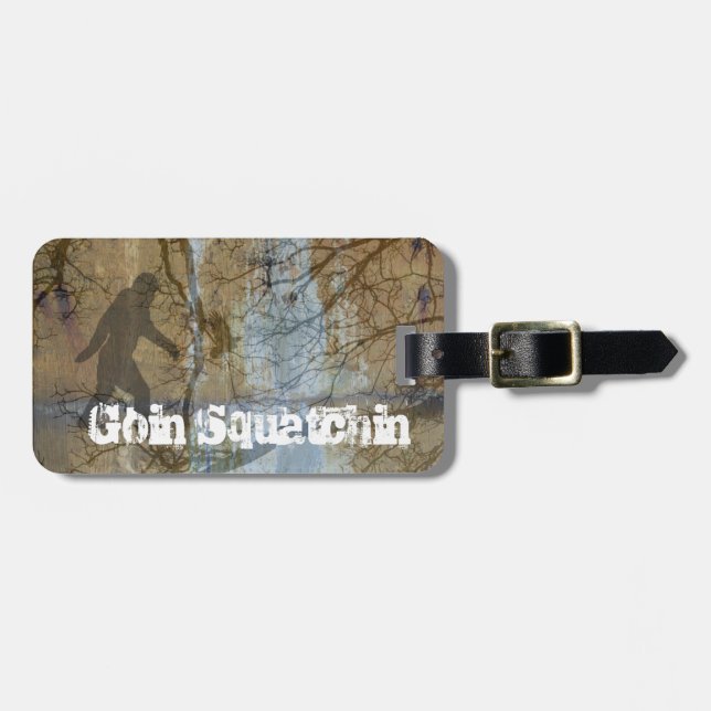 Ziegenschwanz Gepäckanhänger (Vorderseite horizontal)