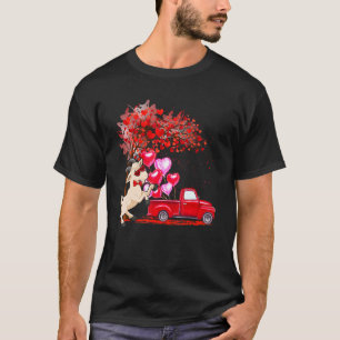 ZiegenSonnenbrille Herz Baumhirten Lieferwagen LKW T-Shirt