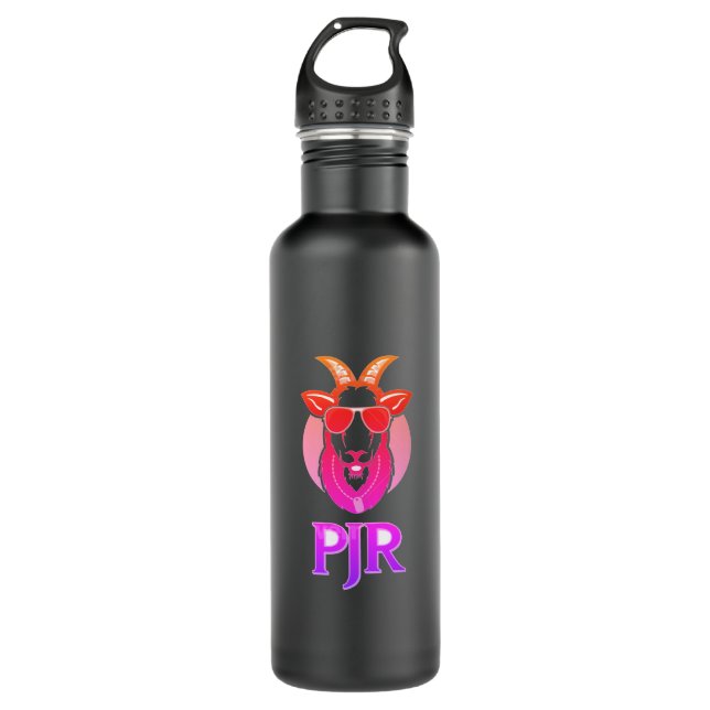 Ziegenwasserflasche Edelstahlflasche (Vorderseite)