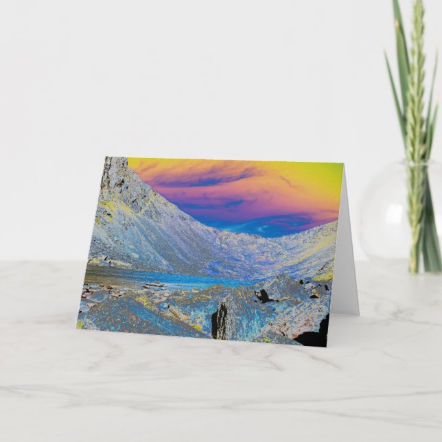 Ziegenwasserkoniston Karte (Vorderseite)