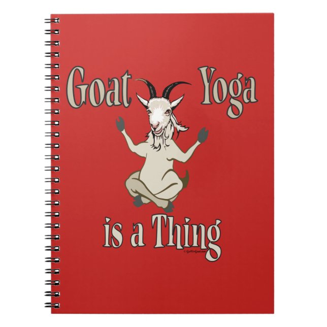 ZiegenYoga ist etwas | GetYerGoat™ Notizblock (Vorderseite)
