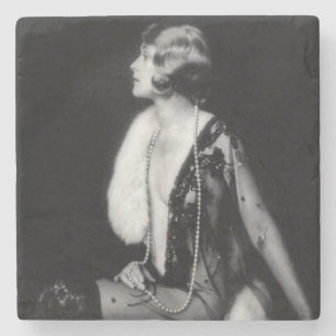 Ziegfeld Unsinnigkeits-Revuetänzerin Steinuntersetzer