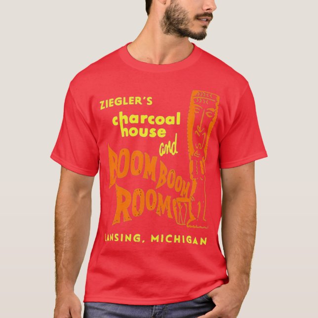 Ziegler's Charcoal House & Boom Boom Room - Lansin T-Shirt (Vorderseite)