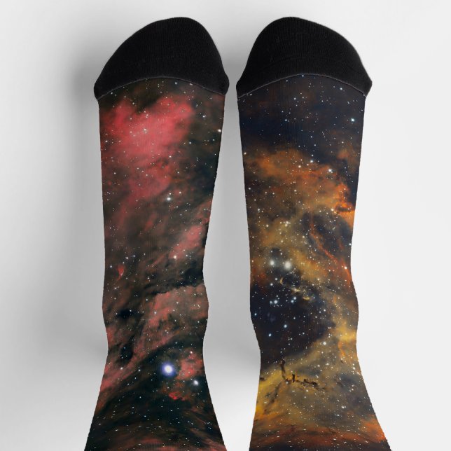 Zieh das Universum an Socken (Oben)