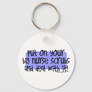 Zieh deine Big Nurse Scrubs an und mach damit! Schlüsselanhänger
