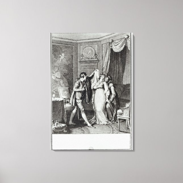 "Zieh diesen Schleier aus Kapitel 7 des Leinwanddruck (Vorderseite)