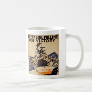 ZIEHEN FÜR SIEG KAFFEETASSE