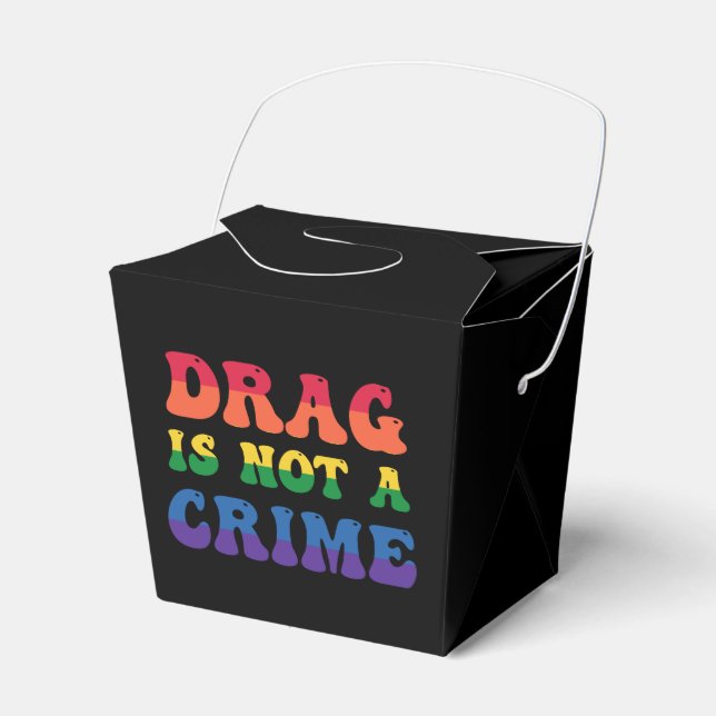 Ziehen ist kein Verbrechensförderkasten Geschenkschachtel (Vorderseite)