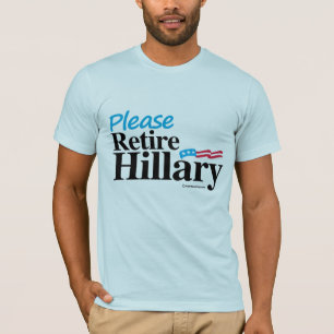Ziehen Sie bitte sich Hillary zurück T-Shirt