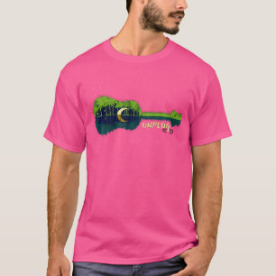 Ziehen Sie das Plug-in Acoustic Guitar Forest Outd T-Shirt