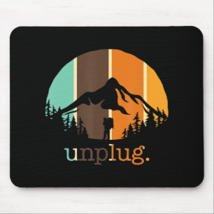 Ziehen Sie das Wandern Lover Fun Outdoor Hiker Mou Mousepad