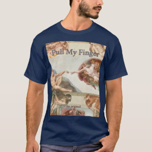 Ziehen Sie den Finger des Originals 1 2 T-Shirt