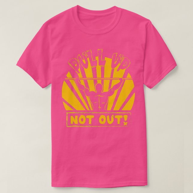 Ziehen Sie die Bodybuilding nicht heraus, Powertli T-Shirt (Design vorne)