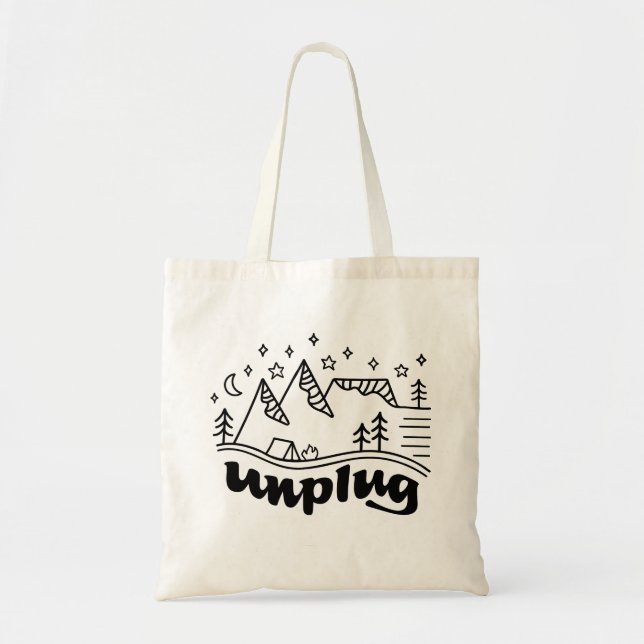 Ziehen Sie die Camping Tote Tasche ab (Vorne)