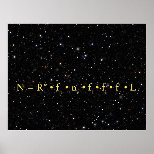 ZIEHEN SIE DIE QUATION - WIE VIELE SIND DA draußen Poster (Vorne)