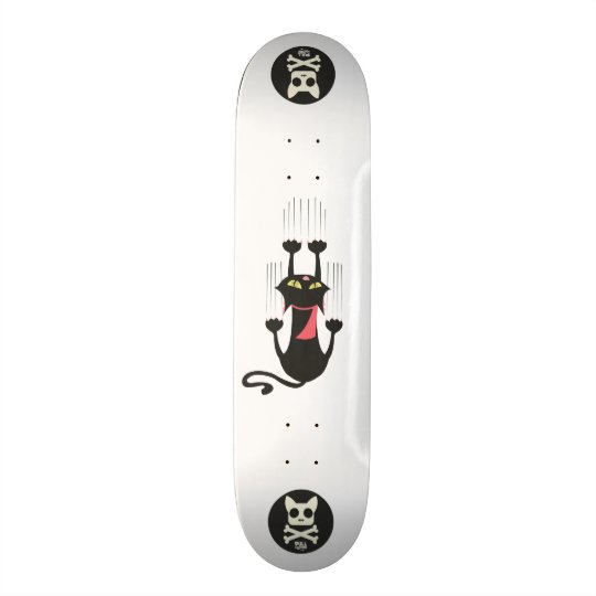 Ziehen Sie meine Tatze - Kickflip Brett Personalisiertes Skateboarddeck