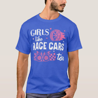 Ziehen Sie Racing Race Girl wie Race s zu 1 T-Shirt