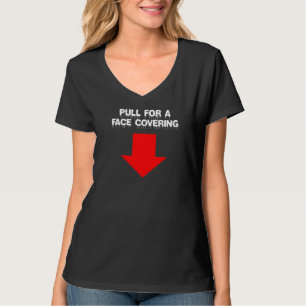 Ziehen Sie sich für ein Gesicht, das den erwachsen T-Shirt