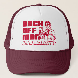 Ziehen Sie sich Mann, ich sind ein Wissenschaftler Truckerkappe