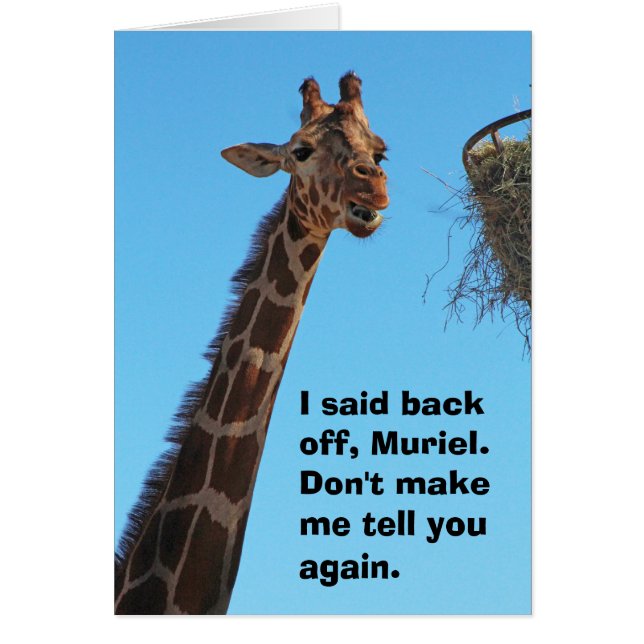 Ziehen Sie sich Muriel zurück (Vorne)