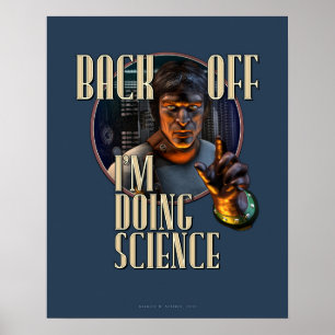 Ziehen Sie sich zurück: Ich tue WISSENSCHAFT Poster