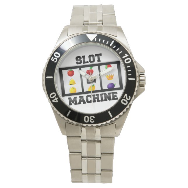 Ziehungssymbol der Schlitzmaschine Armbanduhr (Vorderseite)