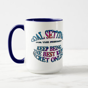 Ziel: Bester geheimer Online-Tipp Tasse
