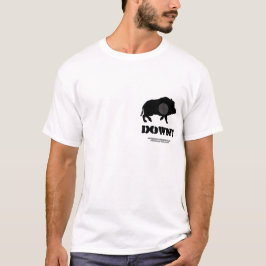 Ziel des Eberbildes R, unten! , Bucknuts Jagd-Cl… T-Shirt