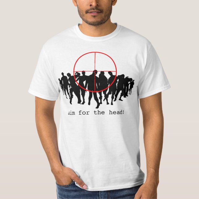Ziel für den Kopf! T-Shirt (Vorderseite)