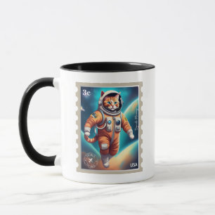 Ziel für die Tasse des Mondatronenflugzeugs