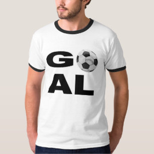 ZIEL - Fußball-T - Shirt mit Fußbalballgraphik