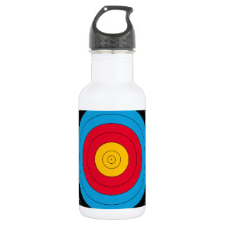 Ziel-Gesicht Edelstahlflasche