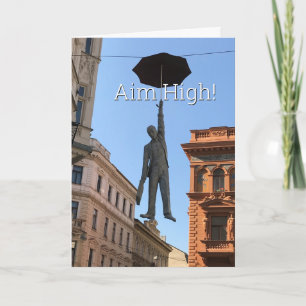 Ziel hoch. Förderung. Karte