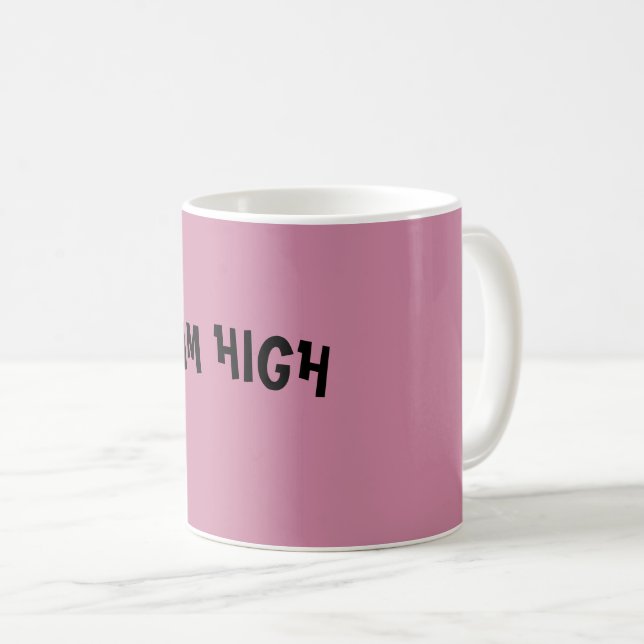 ZIEL HOHE Kaffee-Tasse Kaffeetasse (VorderseiteRechts)