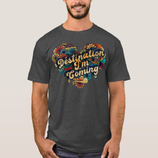 Ziel im kommenden VIGNETTE VINTAGE FARBE T-Shirt