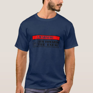Ziel in Richtung zum Feind T-Shirt