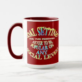 Ziel: Niemals populär zu sein Tasse