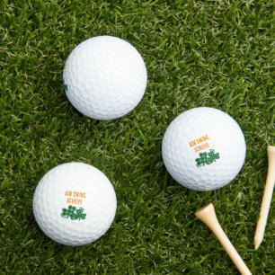 Ziel Swing erreicht Kleeblätter Golfball
