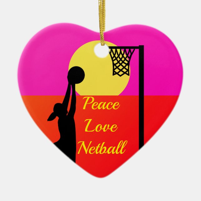 Ziel-tireur-FriedensLiebenetball-Zitat Keramikornament (Vorne)
