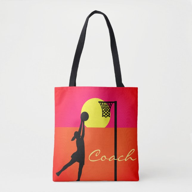Ziel-tireurnetball-Zug-Taschen-Tasche Tasche (Vorderseite)