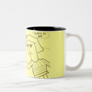 Ziel und Sieg Zweifarbige Tasse