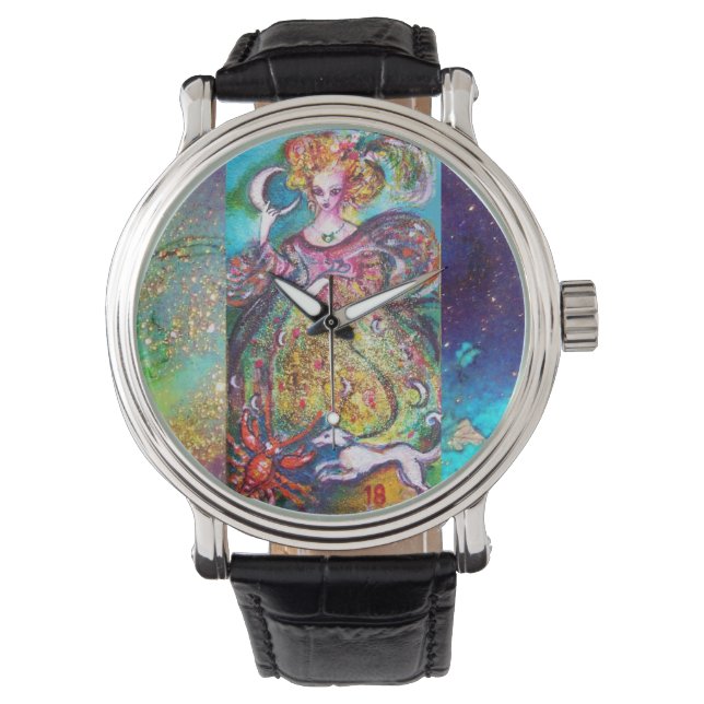 ZIELE DER VERLORENEN SCHATTEN / DER MONDLADY ARMBANDUHR (Vorderseite)