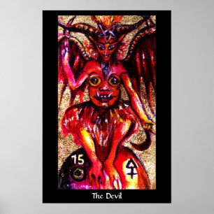 ZIELE DER VERLORENEN SCHATTEN DES Teufels Poster
