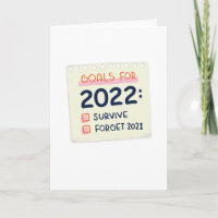 Ziele für 2022: Überleben, vergessen 2021