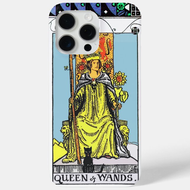 ZIELE/KÖNIGIN VON WÄNDEN iPhone 15 PRO MAX HÜLLE (Rückseite)