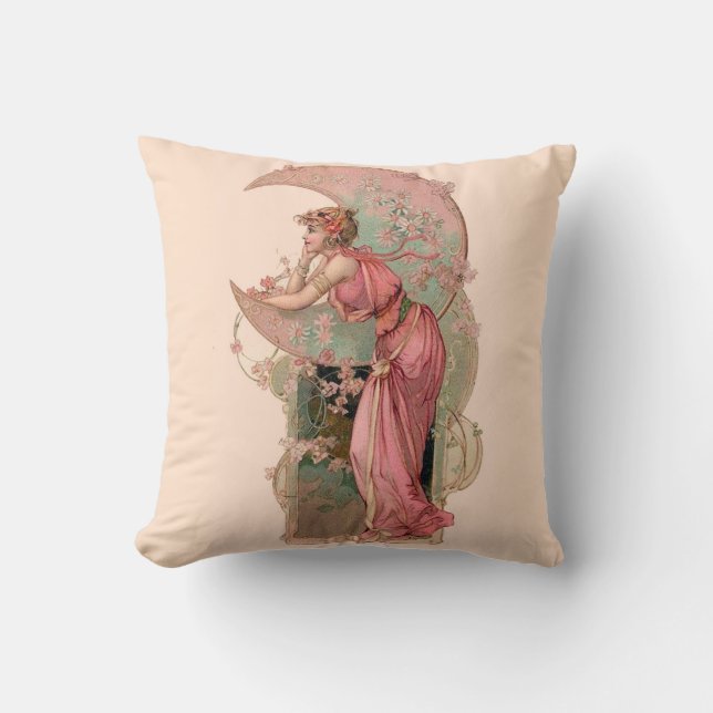ZIELE/LADY OF THE MOON, BLUME IN PINK KISSEN (Vorderseite)