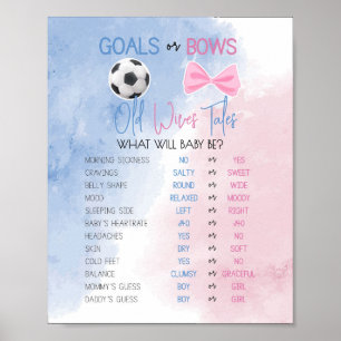 Ziele oder Bögen Alte Ehefrauen Märchen Geschlecht Poster