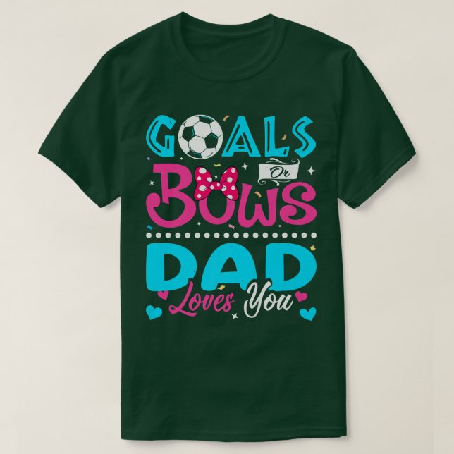 Ziele oder Bogen Funny Vater Lieben Sie Geschlecht T-Shirt (Design vorne)
