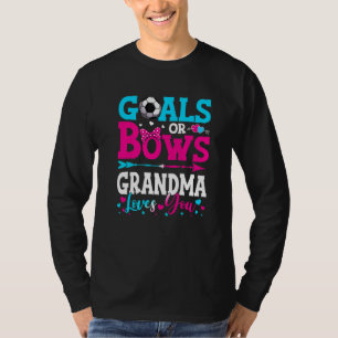 Ziele oder Bogen Oma-Lieben Sie Geschlecht zeigen  T-Shirt
